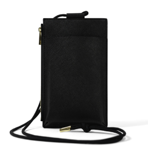 유즈와 릴리클러치 (블랙) - 목걸이형 휴대폰가방 &amp; 지갑